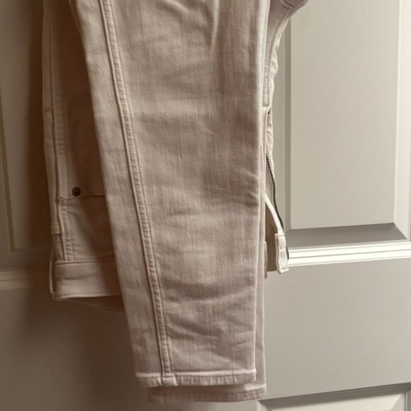 EUC Madewell White jeans - 10" High-rise skinny (31P) - Picture 6 of 7